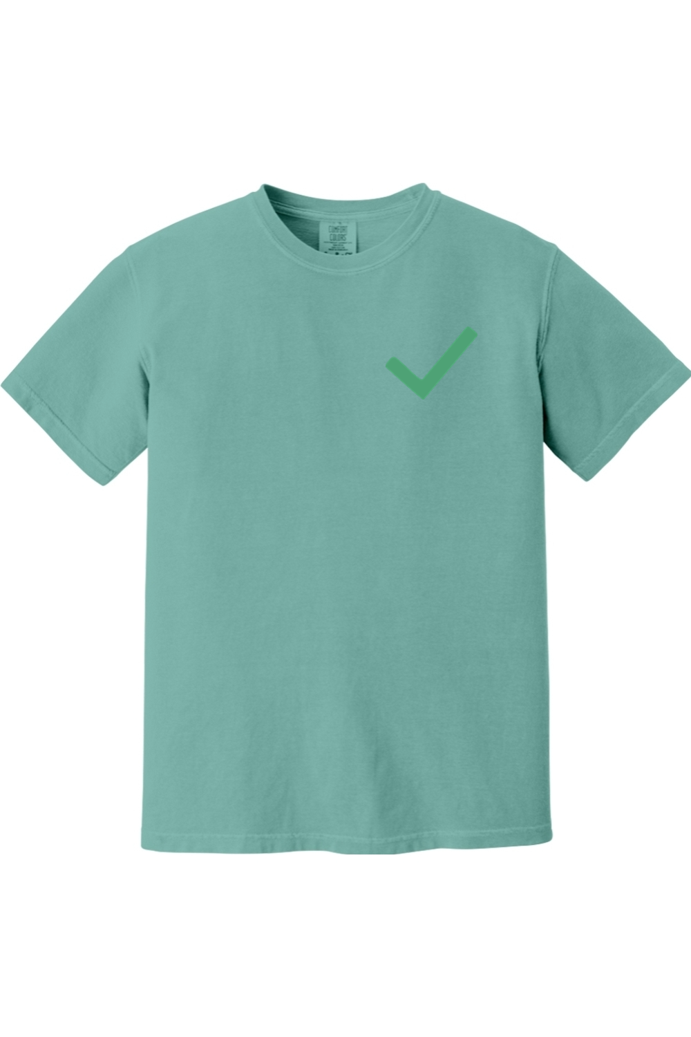 CliftonStrengths Achiever t-shirt Seafoam Front