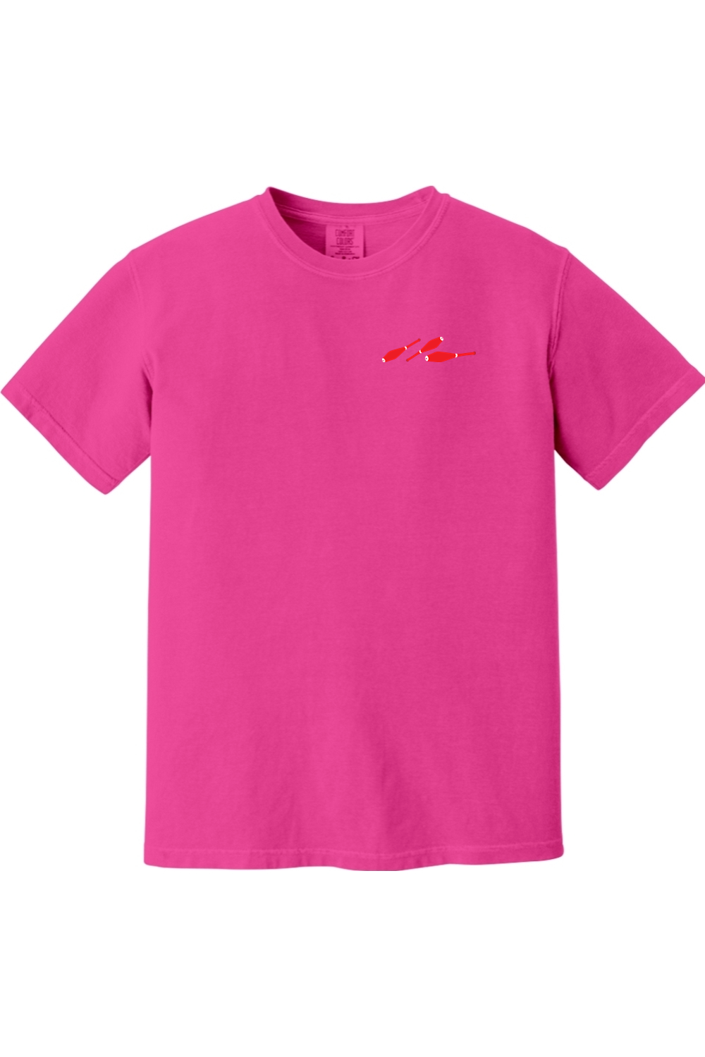 CliftonStrengths t-shirt with Arranger on the front in Neon Pink color