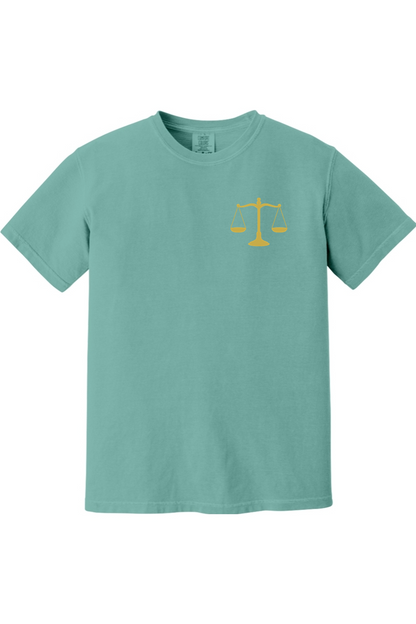 CliftonStrengths t-shirt with Analytical on the Front in Seafoam color