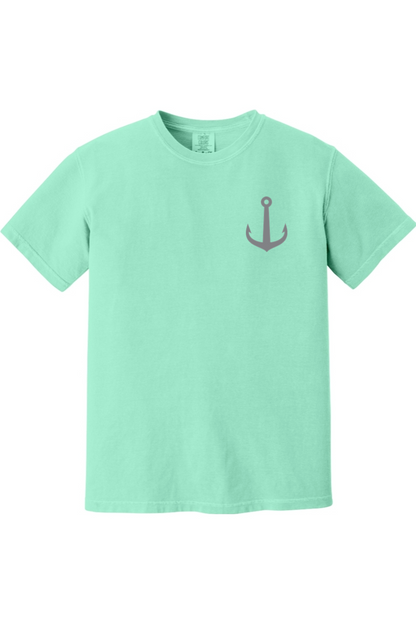 CliftonStrengths t-shirt with Belief on the front in Island Reef color