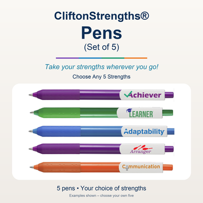 CliftonStrengths Ink Pens (Set of 5)
